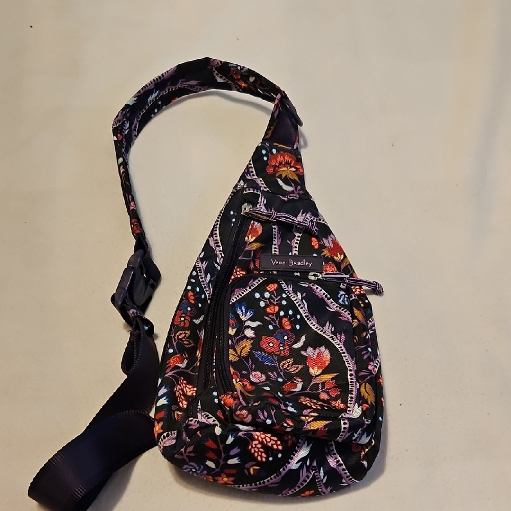 Vera Bradley Lighten Up Mini Sling Backpack In Foxwood